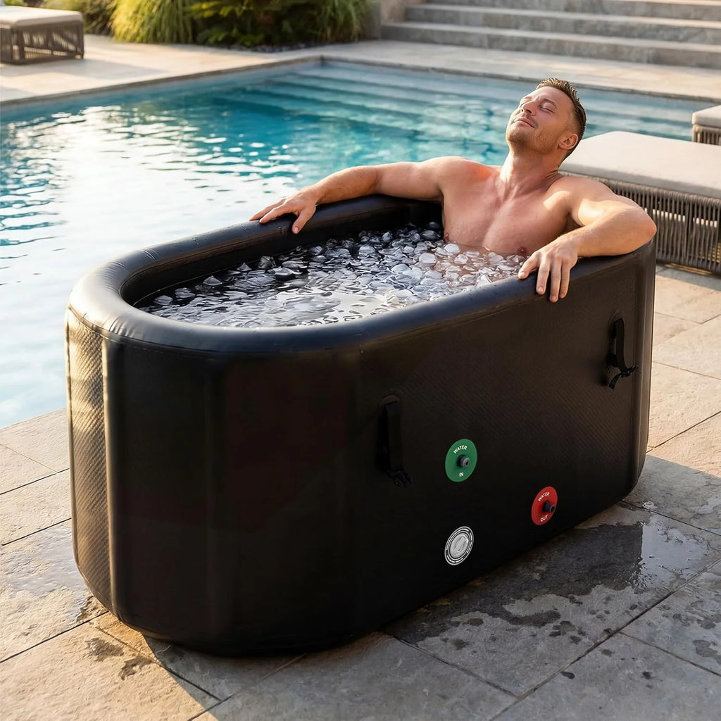 Coldera XL full-body ice bath tub — part of the Coldera Complete System