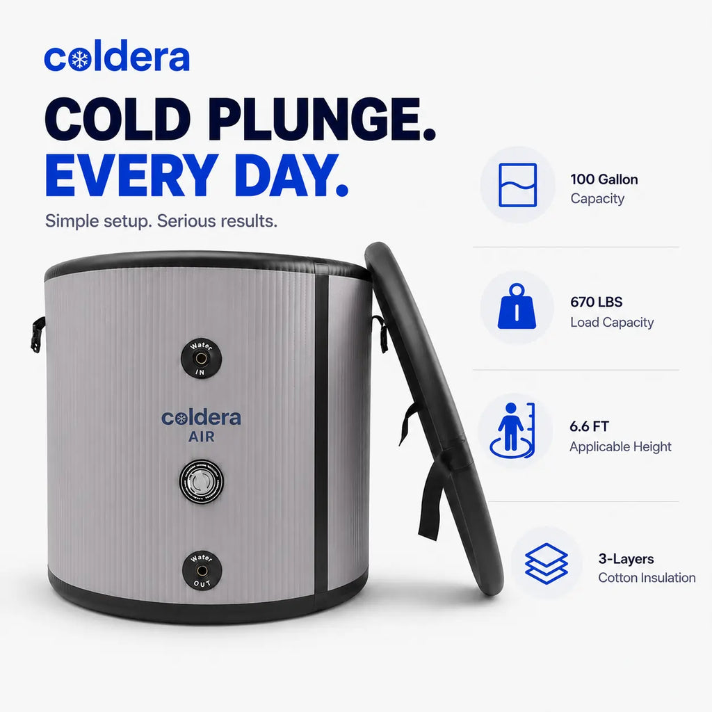 Coldera Air — Inflatable Cold Plunge Tub (100 Gal)