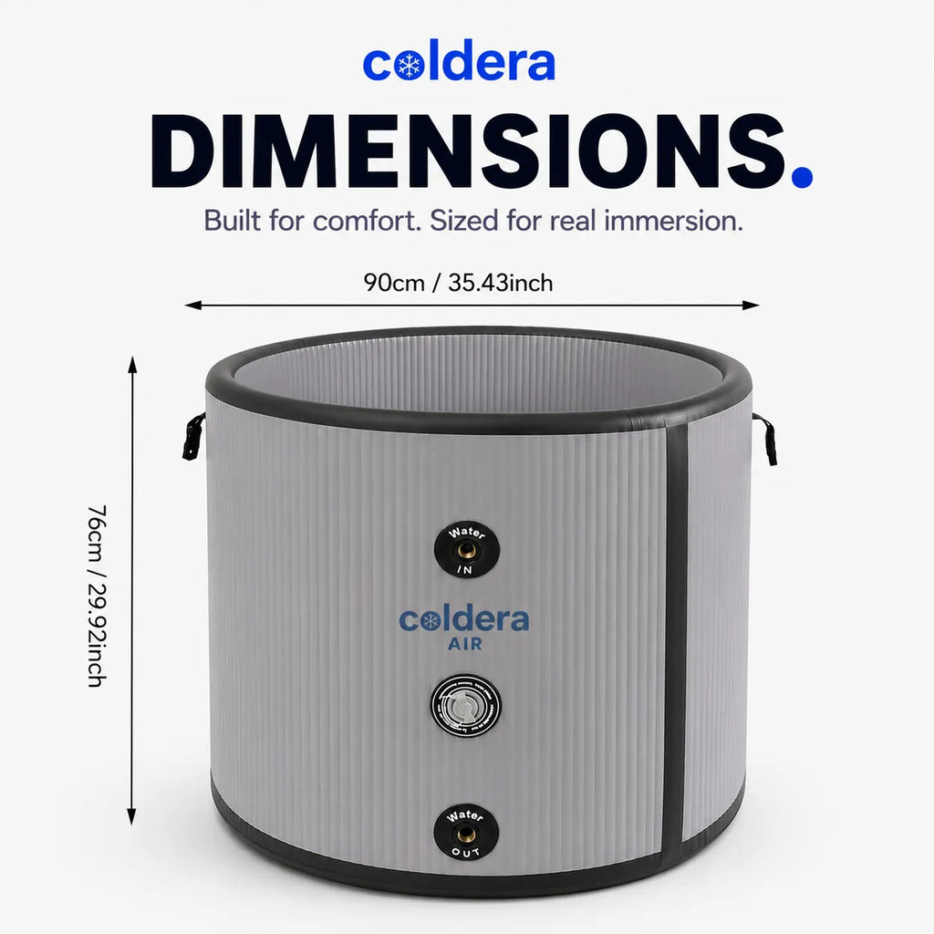 Coldera Air — Inflatable Cold Plunge Tub (100 Gal)