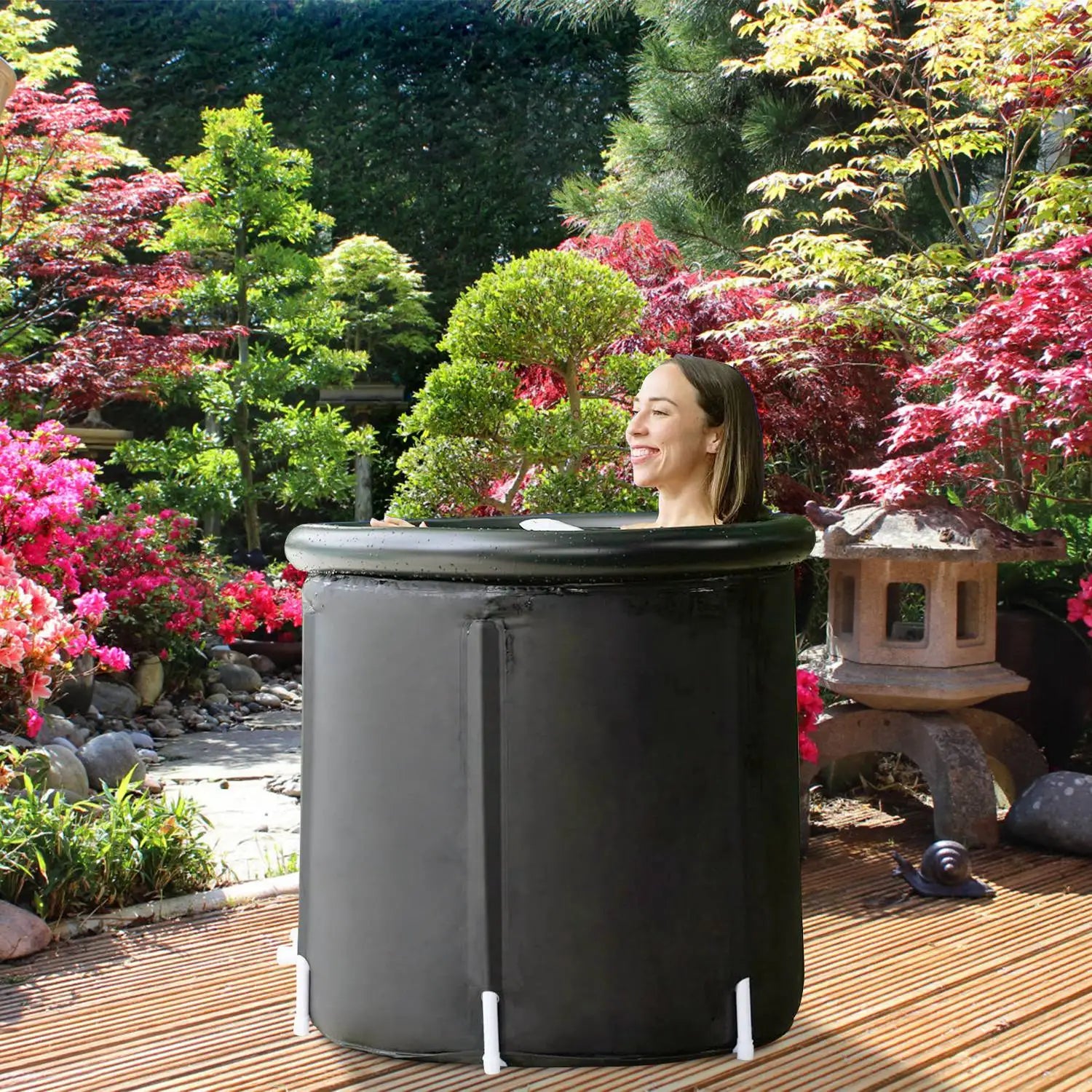Coldera Core — Foldable Ice Bath Tub (97 Gal)