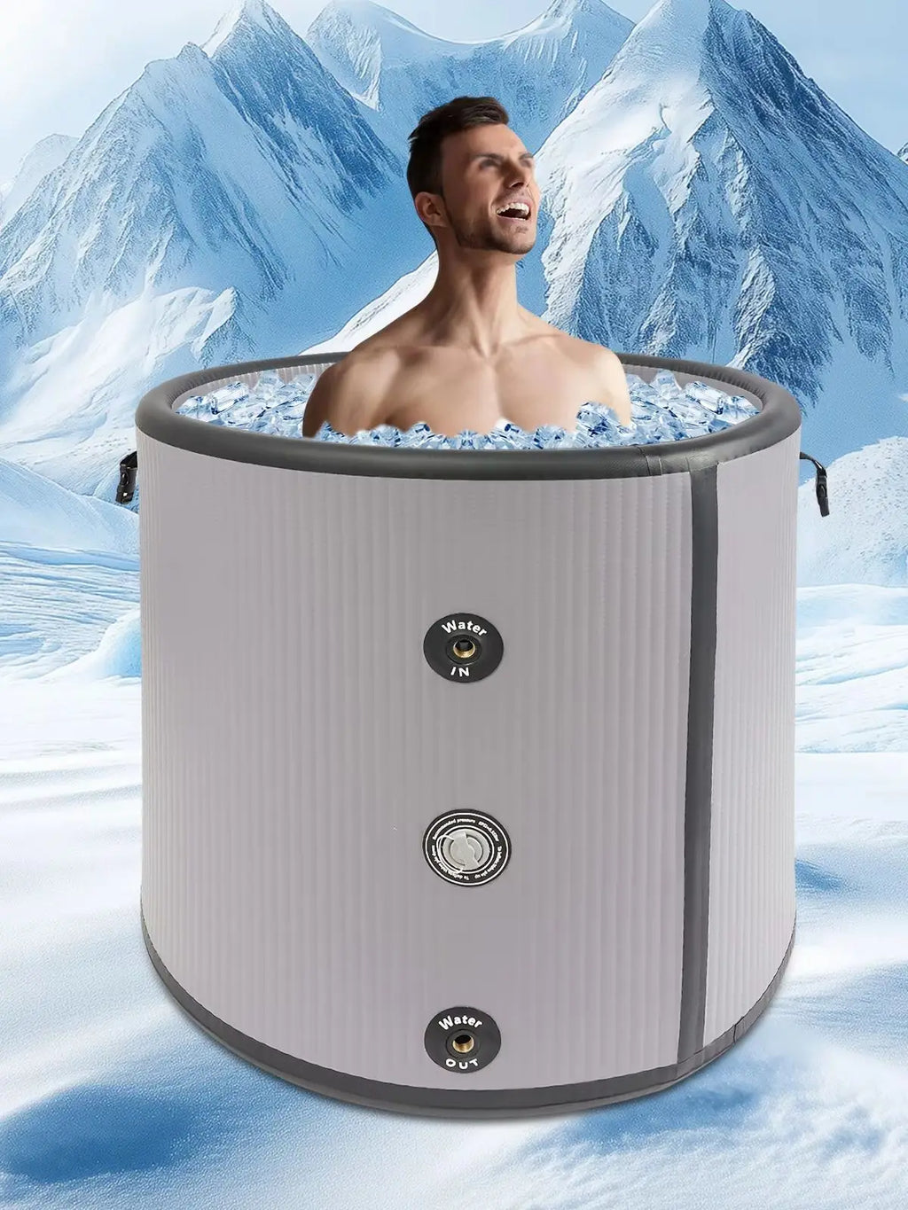 Coldera Air — Inflatable Cold Plunge Tub (100 Gal)